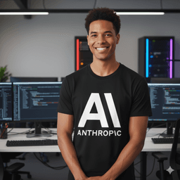 T-Shirt Free WiFi - Negro (Frontal)